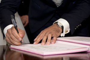 Signature de documents