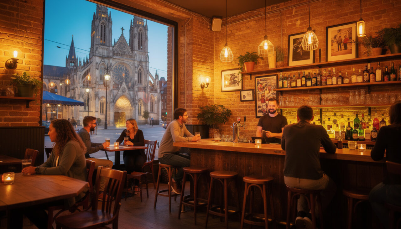 Découvrez un bar chaleureux au cœur du quartier proche de la cathédrale