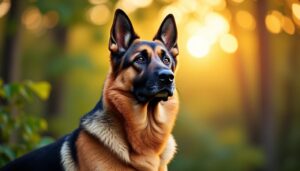 découvrez le berger allemand, un chien loyal et intelligent, reconnu pour ses qualités de gardien exceptionnel et compagnon fidèle.