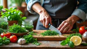 découvrez comment les herbes fraîches peuvent rehausser la saveur de vos plats tout en apportant des bienfaits pour la santé dans votre cuisine quotidienne.