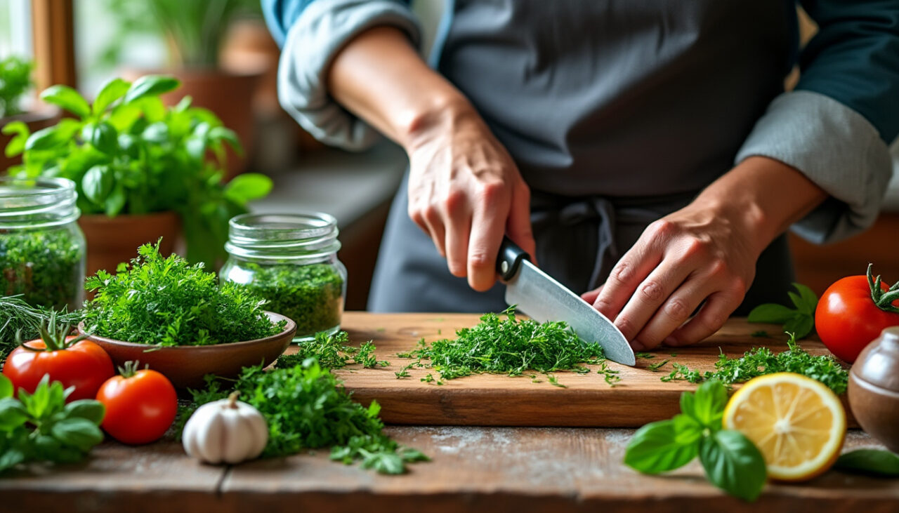 Les bienfaits des herbes fraîches dans la cuisine